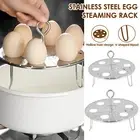 Egg Steamer Rack Foldable Egg Steamer Stand Egg Steamer Trivet 6 Eggs Trays≬
