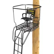 Rivers Edge Lockdown 21' 360 Degrees 1-Man Rotating Seat Ladder Treestand