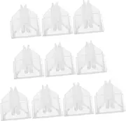 10pcs Card Base for Playing Cards Tabletop Sign Holder Plastic Card Rack Gaming Cards Stand Smooth Edges for Boys and Girls Safety