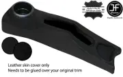BLACK BLACK CENTRE CONSOLE TRIM LEATHER COVER FITS BMW MINI R50 R52 R53 04-06 (for: Mini)