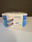 2 pack Bentgo Classic All-in-One Stackable Lunch Boxes Bentgo-B Blue New Sealed