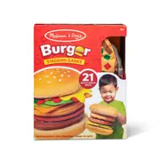 Melissa & Doug Burger Stacking Games Kids/Childrens Interactive Play Toy 4+