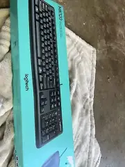 Brand New!~Logitech Fullsize Optical Keyboard and Mouse~Black