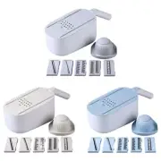 Vegetable Carrot Slicer Kitchen Cheese Grater With Container