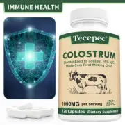 Colostrum Capsules,Supports Gut And Digestive Health,Boosts Immune System