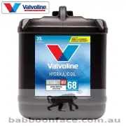 Valvoline Ultramax HVI Hydraulic Oil ISO 68 20L 2152.20 LF2152.20N1 VI INDEX 158