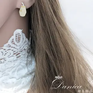 925銀針 夾式耳環 韓國創意可愛草莓牛奶香蕉牛奶不對稱耳環 K93406 台灣現貨Danica 韓系飾品
