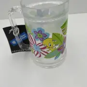 Looney Tunes Warner Bros Studio Store Freezer Mug 2000 Tweety Bird Flowers 16oz