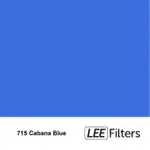 【LEE FILTER】715 CABANA BLUE 燈紙 色溫紙 一捲(公司貨)