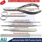 Toenail Clippers For Thick Nail File Toenail Lifter Podiatrist Chiropody ingrown