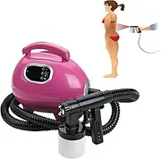 Bronze Tan Spray Tan Machine, Tanning Machine Spray Gun with 100ml Watering Bottle Capacity, Adjustable 3-Speed Wind Speed and Heating Function, 360° Natural Even Long-Lasting, for Home, Salon