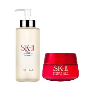 【SK-II】青春露330ml+致臻活膚霜100g 直降組