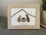 CHRISTMAS NATIVITY SCENE- Pebble/rock Art