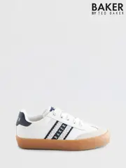 Baker by Ted Baker Boys Branded Tape Trainers (E46129) | $92 - $97