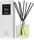 Reed Diffusers Set - Bamboo & White Tea Scented Aromatic Oil Diffuser with 10