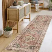 Oriental Washable Kitchen Runner Rug Non Slip, 2x8 Runners for Hallways with ...