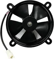 ZFGVGNMTYA 6 Inch Radiator Cooling Fan 12V Slim Thermo Electric Cooling Fan for 150c 200cc Quad Dirt Bike ATV Buggy Fans and Kits