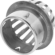 Strainer Balcony Floor Drain Filter Floor Drain Cover for Garden Removable Floor Drain Filter Garden Floor Drain Cover Outdoor Roof Floor Drain Filter Rooftop Stainless Steel Metal