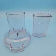 Cuisinart Smart Power Duet Food Processor 3 Cup Work Bowl Cover AFP7 With Pusher