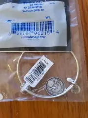 NEW Alex and Ani Bracelet Energy Expandable Wire Bangle Gladdagh Silver Bracelet