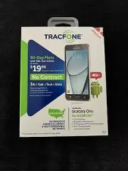 NEW NIB TracFone Samsung Galaxy On5 Smartphone Cell Phone Touchscreen 4G LTE