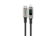 ACEFAST MFi Nylon Braided Digital Display Charging Data Cable C6-01 USB-C to Lightning 30W