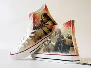 Walking Dead, Daryl, Custom Made Canvas Shoes
