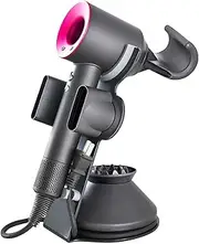 Aluminum Alloy Storage Stand for Dyson Supersonic Hair Dryer Bracket, Bathroom Organizer Hair Dryer Holder for Dyson Supersonic, Magnetic Stand Holder