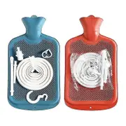Colon Cleanse Enema Bag With Tubing Hot Water Bottle Shower Douche Home Adult Enema Kit xi blue