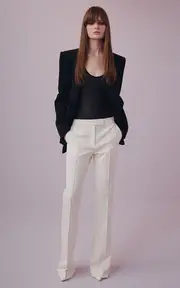 [Alex Perry] Tailored Wool Suiting Bootcut Pants