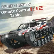 Remote Control Toy Drift Tank Car Crawler Vehicle 4WD High Speed RC Spray Tank
