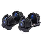 48Kg Powertrain Adjustable Dumbbell Home Gym Set