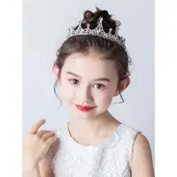 在飛比找ETMall東森購物網優惠-兒童禮服公主裙生日發箍表演皇冠