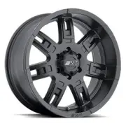 16x8 Mickey Thompson Sidebiter II Satin Black Wheel 6x5.5 (0mm)