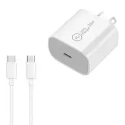 Standard 20W PD Type-C Charger Power Cable Wire F Samsung Galaxy A51 4G SM-A515U
