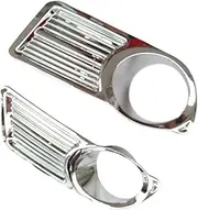 Compatible With Nissan Almera G11 G15 2012 2013 2014 2015 2018 Front Fog Light Lamp Cover Trim Chrome Car Styling Auto Accessories
