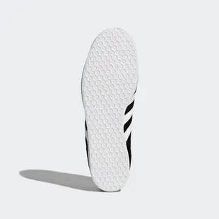 【adidas 愛迪達】GAZELLE 休閒鞋/黑白/男鞋-BB5476/ UK7.5/26CM
