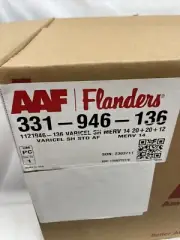 AAF Flanders Air Filter 331-946-136 Merv 14 20x20x12