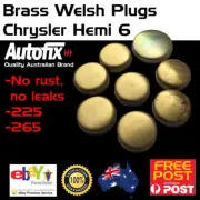 New Brass Welch Welsh Freeze Core Plug Set Fits Chrysler Hemi 6cyl 215 245 265