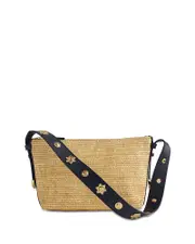 Madewell Sun Medallion Woven Shoulder Bag
