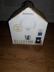 Merkury Innovation WiFi LED Smart Bulb 800 lumens White Light