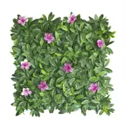 Artificial Pink Petal Hedge 50x50cm