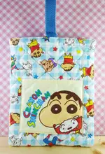 【震撼精品百貨】蠟筆小新_CRAYON SHIN-CHAN~小新手提袋/收納袋-藍色#85046