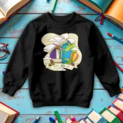 Boys Girls Globe World Book Day Sweatshirts Jumper Costume Outfits Apparel #WBD