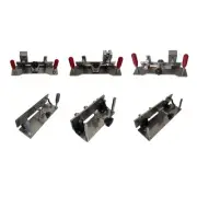 Knife Sharpening Tool Base Set Whetstone Holder Handhoid with 2 Clips