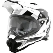 Afx FX-41DS Range Helmet (X-Large, Matte White)