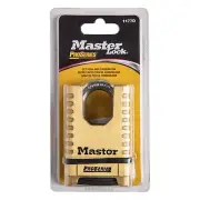 Master Lock SHROUDED COMBINATION PADLOCK 57mm Solid Brass Body 1177D *USA Brand