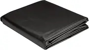Black Pond Liner Waterproof & Flexible 0.13mm HDPE Fish Pond Liners - DIY Landscaping for Koi & Fish Pools Fountains and Streams (Select Size)(6x9m(19.7x29.5ft))