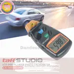 TAFFSTUDIO LCD 數字激光光電轉速計 2.5-100000 RPM DT-2234C 黑色