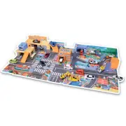 TAKARA TOMY "Tomica Easy Cleanup! Lively Sound Town" Mini Car Car Toy Unisex 3 y